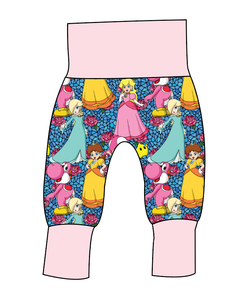 Royal Toadstools Grow With Me Pants And Shorts