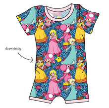 Load image into Gallery viewer, Royal Toadstools Grow With Me Pants And Shorts Romper
