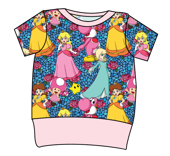 Royal Toadstools Grow With Me Tee