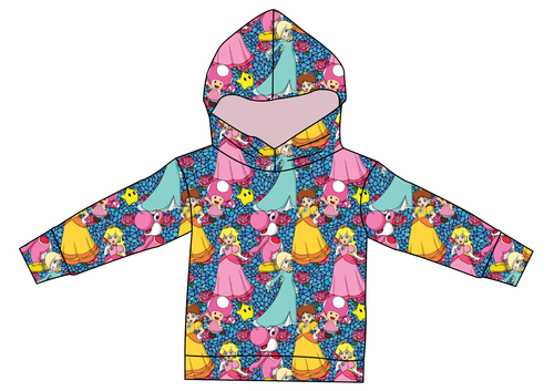 Royal Toadstools Ladies Oversized Hoodie