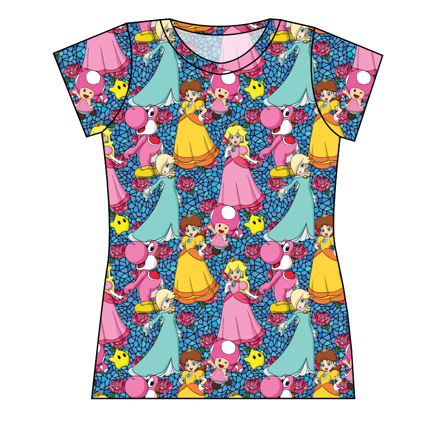 Royal Toadstools Ladies' Basic Tee