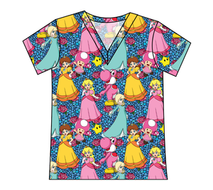 Royal Toadstools Ladies' Slouchy V-Neck Tee