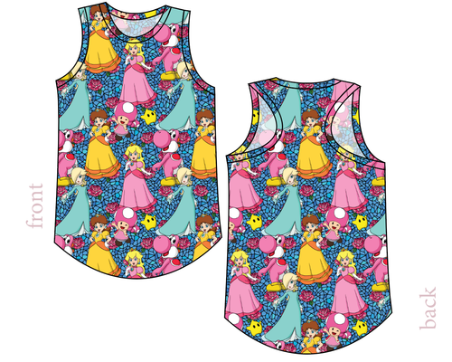 Royal Toadstools Ladies' Summer Tank