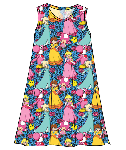 Royal Toadstools Ladies' Swing Dress
