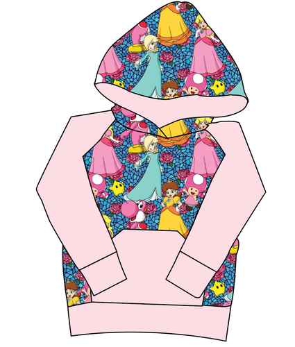 Royal Toadstools Mens' Hoodie