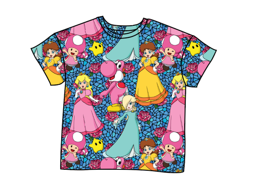 Royal Toadstools Oversized Tee