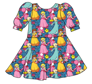 Royal Toadstools Prairie Dress