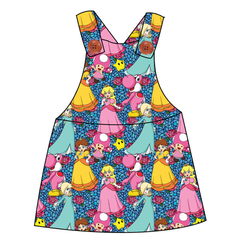 Royal Toadstools Skirt-Alls