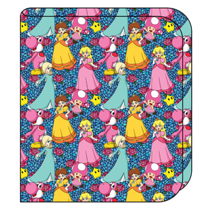 Royal Toadstools Swaddle Blanket