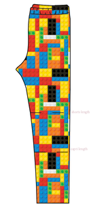 Rad Blocks Basic Leggings