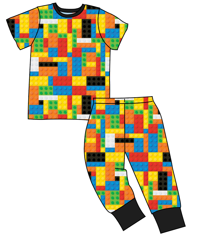 Rad Blocks Basic Loungewear Set