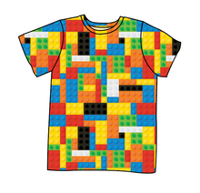 Load image into Gallery viewer, Rad Blocks Basic Tee and Tank