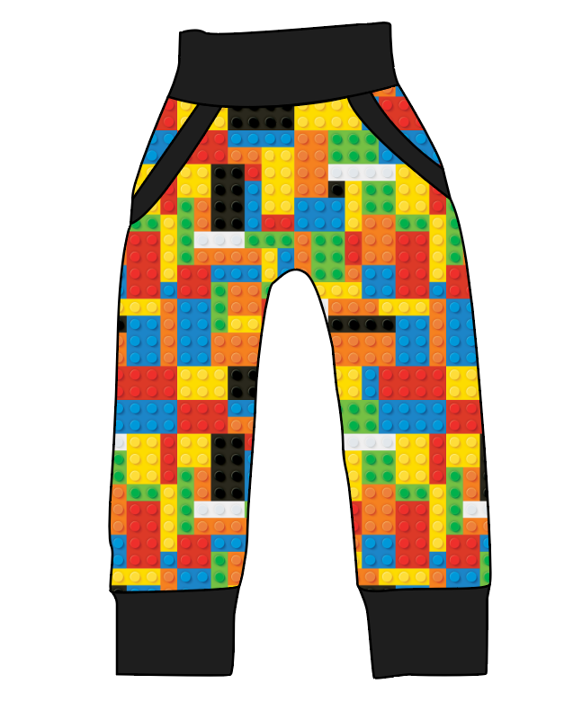 Rad Blocks Beanpole Pants And Shorts