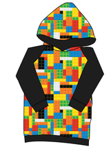 Load image into Gallery viewer, Rad Blocks Classic Hoodie (or Crewneck)