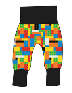 Rad Blocks Grow With Me Pants And Shorts