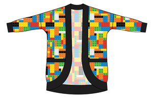 Rad Blocks Ladies' Cocoon Cardigan