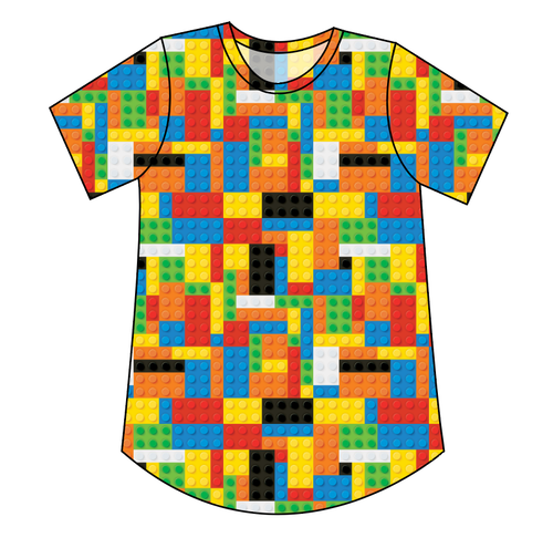 Rad Blocks Ladies' Relaxed Tee
