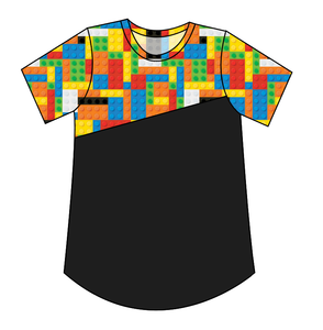Rad Blocks Kids' Relaxed Tee