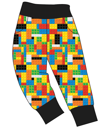 Rad Blocks Mens' Joggers and Jogger Shorts
