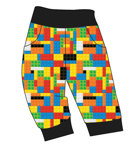 Rad Blocks Ladies' Joggers and Jogger Shorts