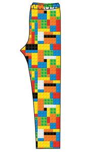 Rad Blocks Ladies' Lounge Leggings