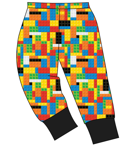 Rad Blocks Ladies' Lounge Pants