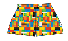 Load image into Gallery viewer, Rad Blocks Ladies&#39; Lounge Shorts