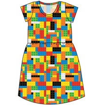 Load image into Gallery viewer, Rad Blocks Ladies&#39; Play Dress