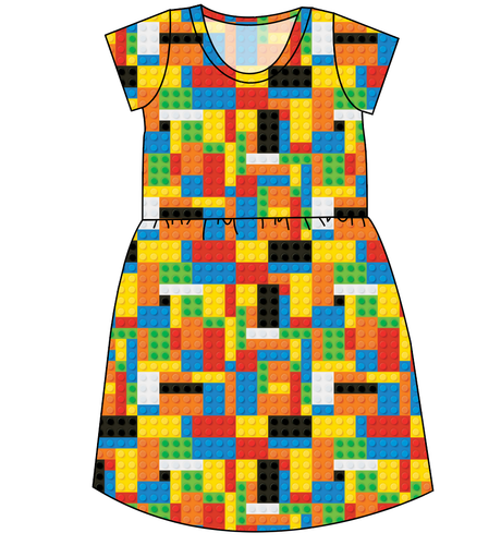 Rad Blocks Ladies' Play Dress