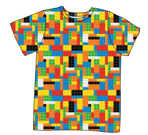 Rad Blocks Mens' Tee