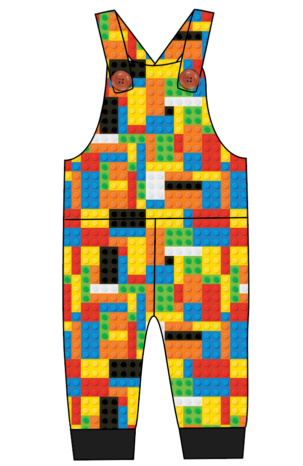 Rad Blocks Overalls and Shortalls