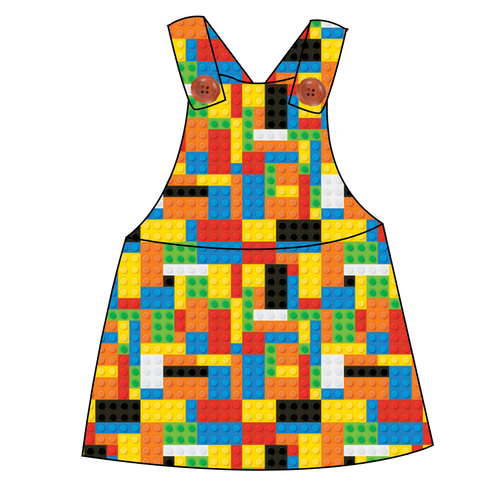 Rad Blocks Skirt-Alls