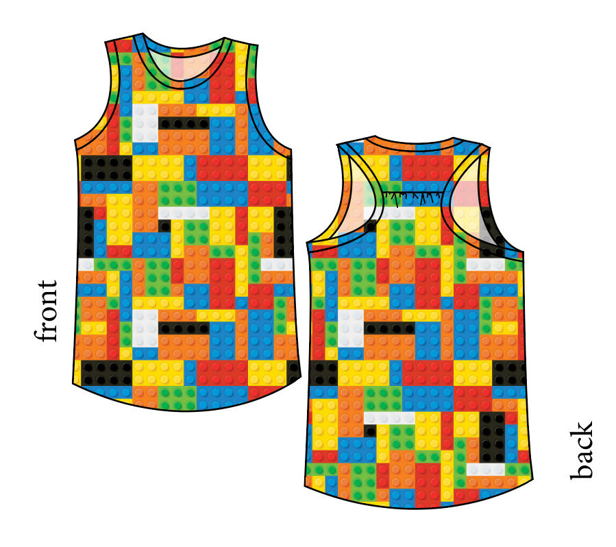 Rad Blocks Summer Tank