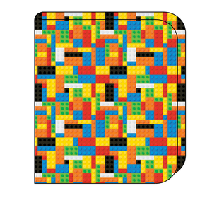 Rad Blocks Swaddle Blanket