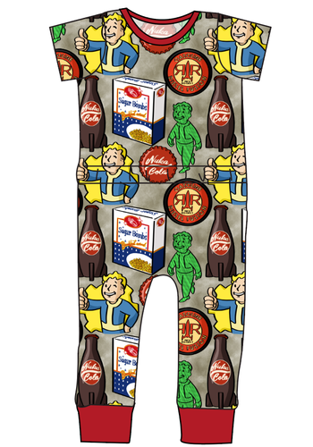 Post Apocalypse Bennett Pants and Shorts Length T-Shirt Romper