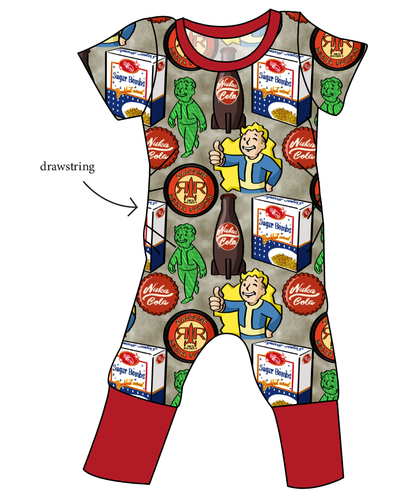 Post Apocalypse Grow With Me Pants And Shorts Romper