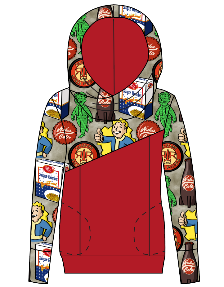 Post Apocalypse Ladies Hoodie