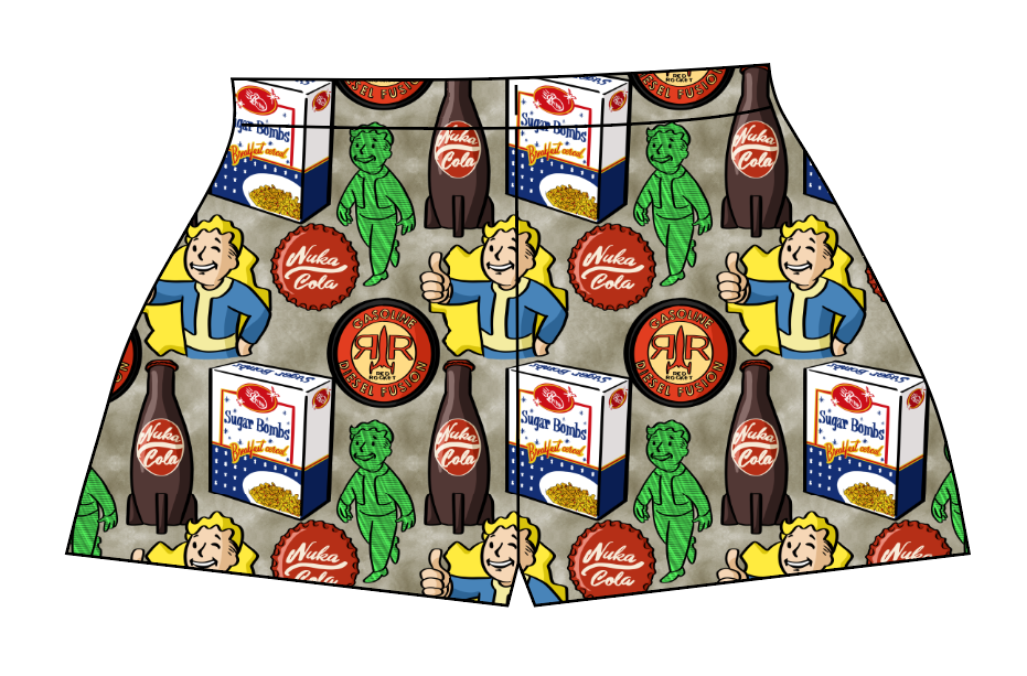 Post Apocalypse Ladies' Lounge Shorts