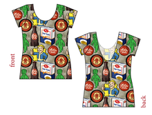Load image into Gallery viewer, Post Apocalypse Ladies&#39; Low Back Ballerina Tee