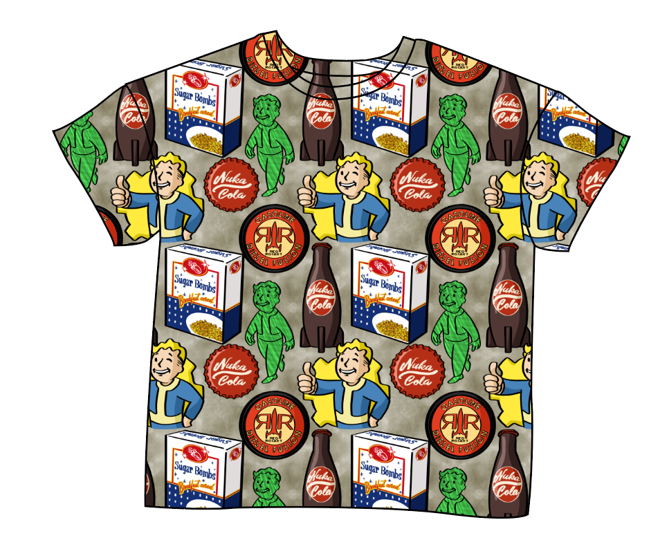 Post Apocalypse Ladies' Oversized Tee