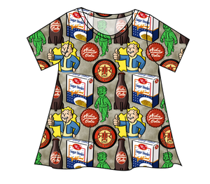 Post Apocalypse Ladies' Swing Tee