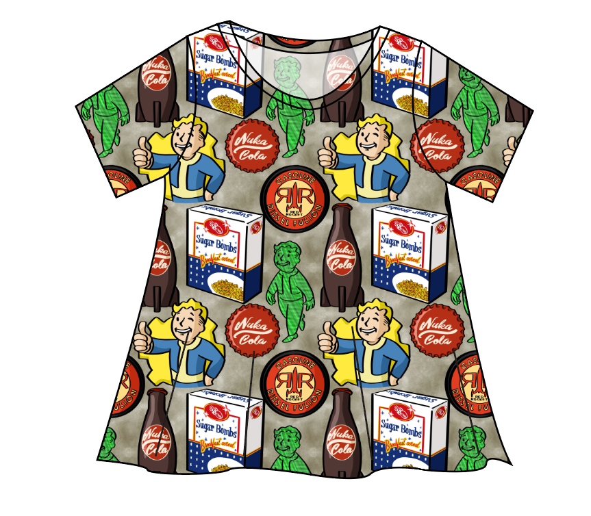 Post Apocalypse Ladies' Swing Tee