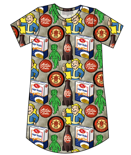 Post Apocalypse Ladies' T-Shirt Dress