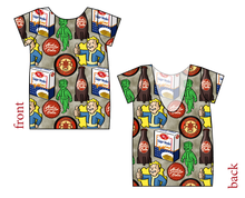 Load image into Gallery viewer, Post Apocalypse Low Back Ballerina Tee