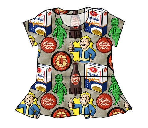 Post Apocalypse Peplum Top