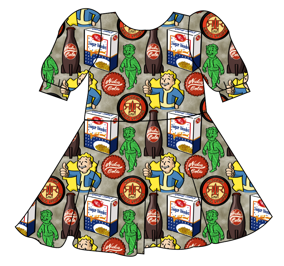 Post Apocalypse Prairie Dress