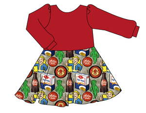Post Apocalypse Prairie Dress