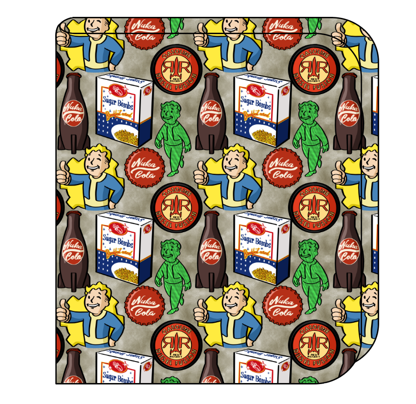 Post Apocalypse Swaddle Blanket