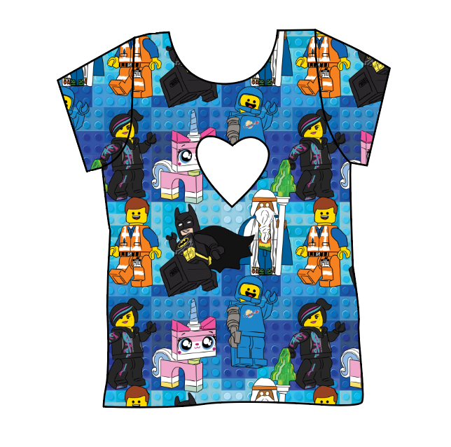 Everything is Awesome Cambria Heart Back Tee