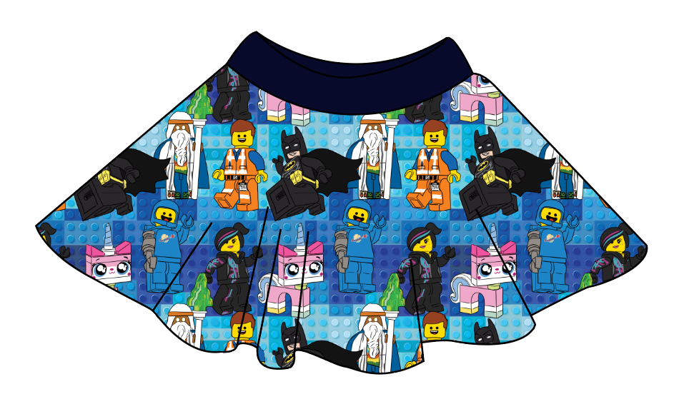 Everything is Awesome Circle Skirt